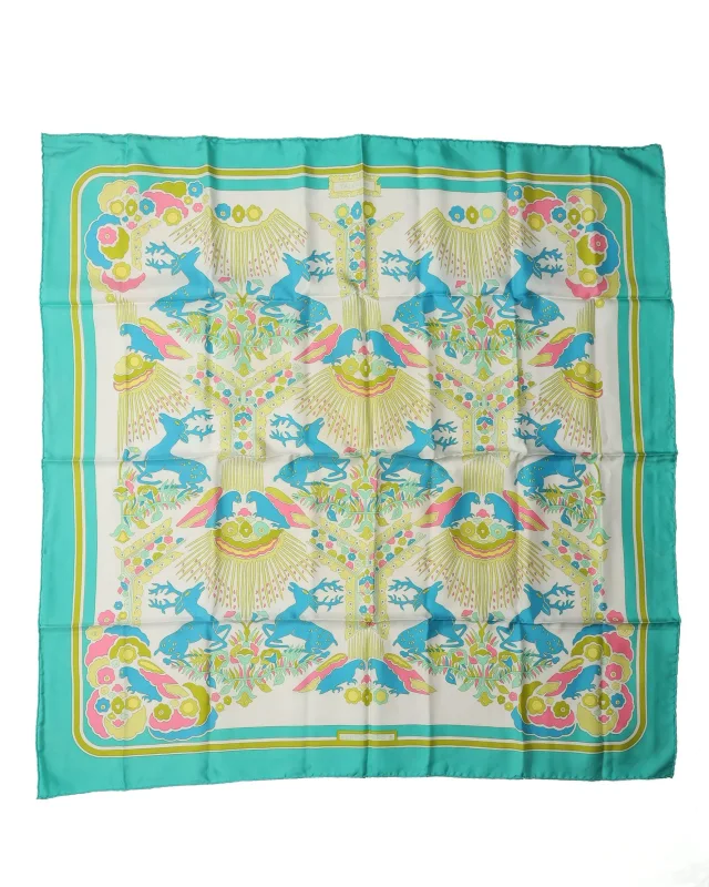 Hermès Carré 90 Tally-Ho Silk Scarf in Silk from A Retro Tale, photo 2 of 2