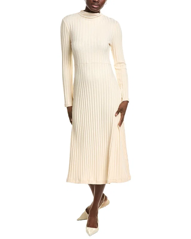 Michael Stars Lenox Mock Neck Midi Dress, image 1 of 1 from Rue La La