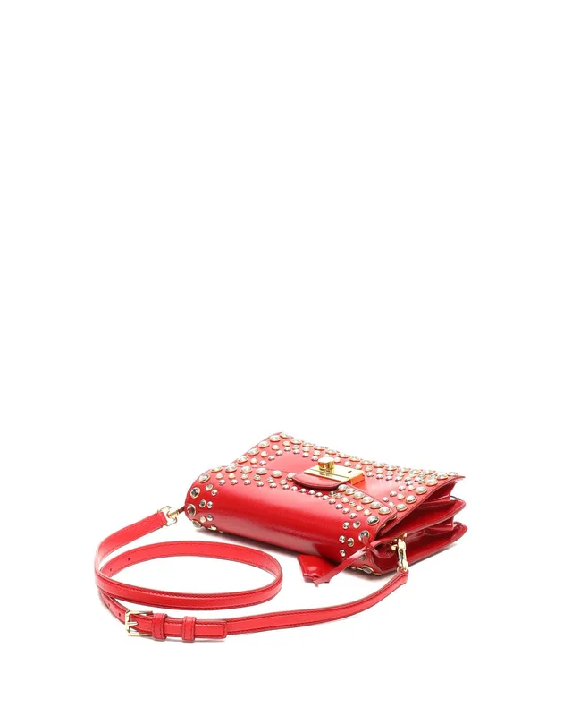 Prada Saffiano Vernice Crystal Bag in Saffiano leather from A Retro Tale, photo 4 of 8