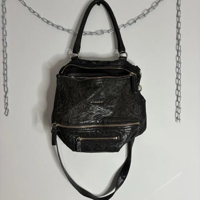Givenchy Women's Bag - Black/Brown in brown|black|red from Depop, photo 1 of 1