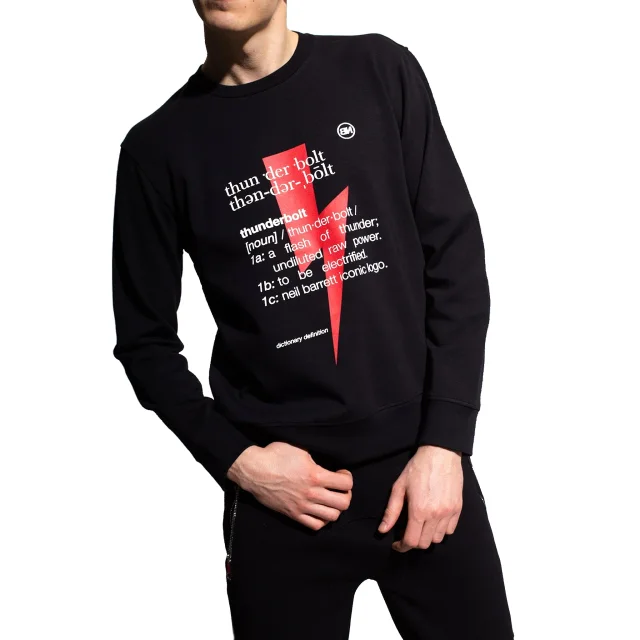 Neil Barrett Neil Barret Logo Sweatshirt, photo 3 of 10 from Balardi
