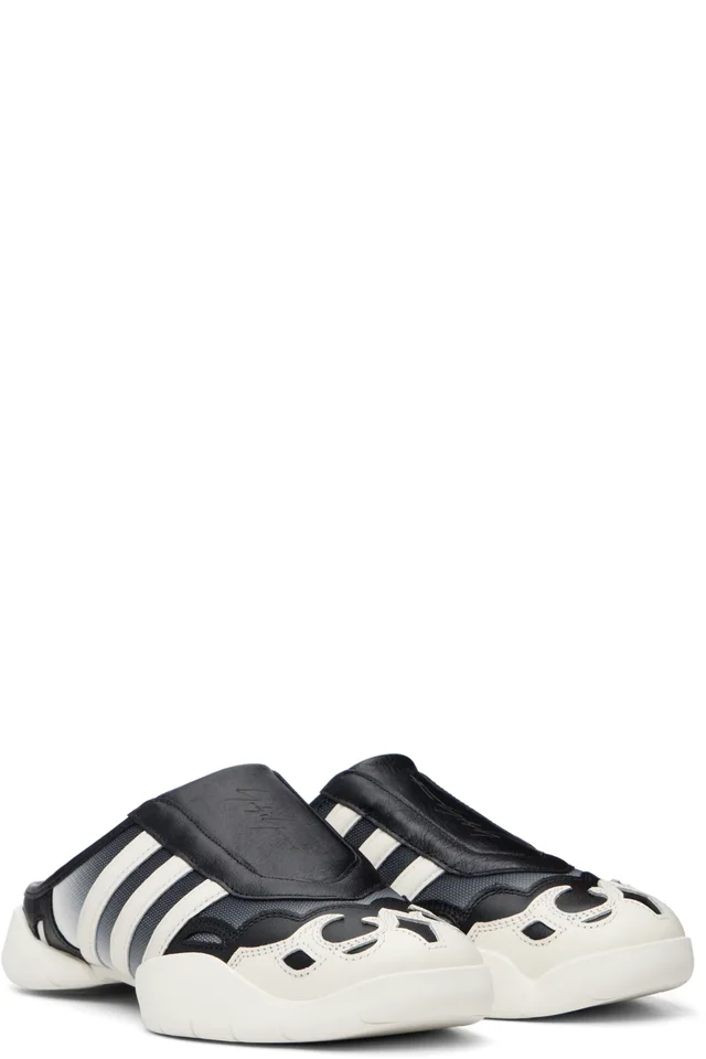 Y-3 Black Regu Sneakers, photo 4 of 5 from SSENSE