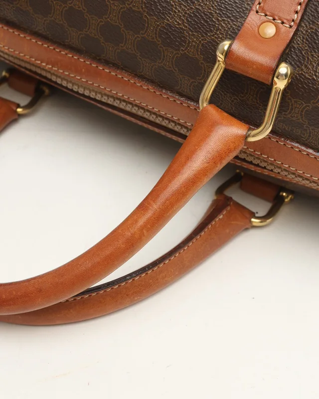 Celine Macadam Boston Bag in Canvas from A Retro Tale, photo 6 of 10