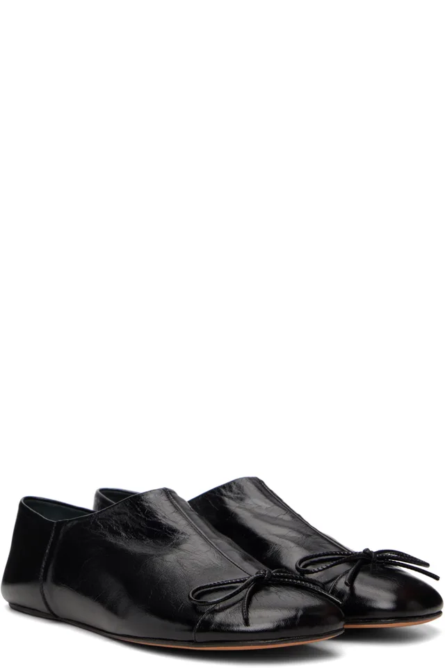 ABRA Black Babouch Ballerina Flats, photo 4 of 5 from SSENSE