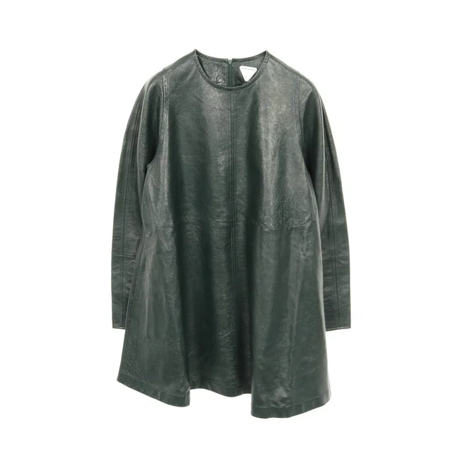 Bottega Veneta Dress Leather Cotton in Leather from LuxUness