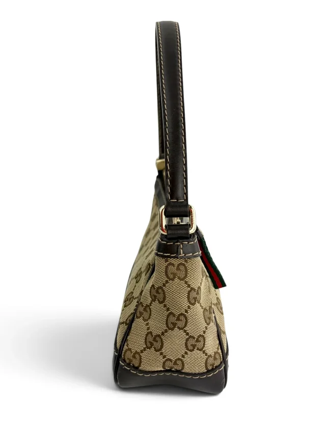 Gucci Monogram Small Mayfair Shoulder Bag in Coated canvas from Season 2 Consign, photo 2 of 9