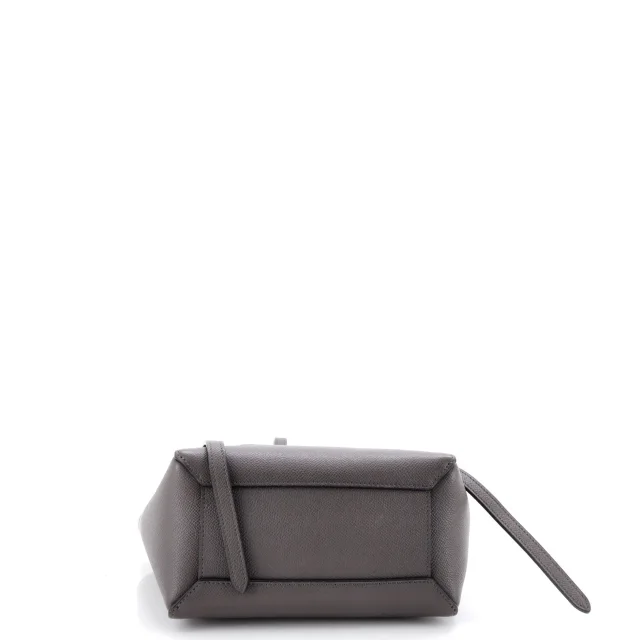 Celine Belt Bag Textured Leather Nano in gray Leather from Rebag, photo 5 of 8