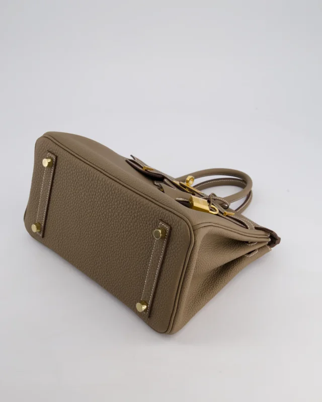 Hermès Birkin 25 Retourne Bag in Taupe Togo leather from Sellier, photo 21 of 21