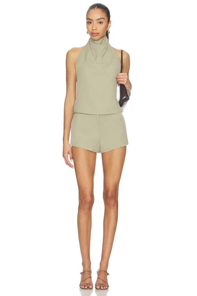Nakedvice x REVOLVE The Mya Top in Sage, photo 4 of 4 from REVOLVE (Canada)