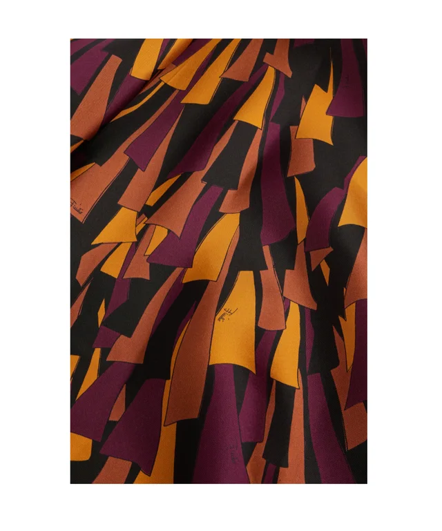 Emilio Pucci PUCCI Triangolo Printed Scarf, photo 3 of 4 from SENSER