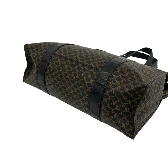 Celine Macadam Leather Tote Bag in Brown Leather from LuxUness, photo 8 of 10