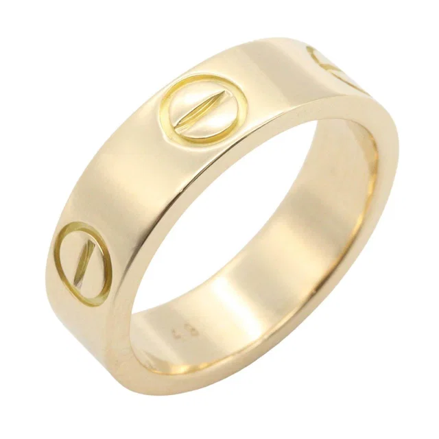 Cartier Love Au750 Ring Size 8 from LuxUness