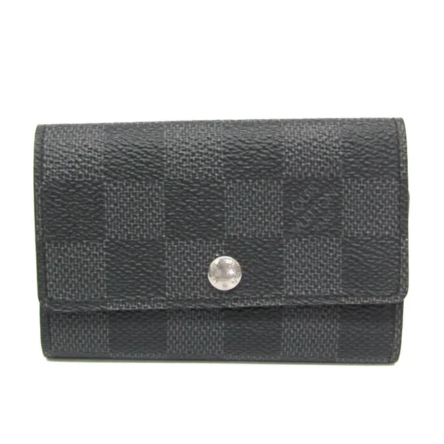 Louis Vuitton 6 Key Holder N62662 Men,Women Damier Graphite Key Case Damier Graphite in Damier Graphite from Elady