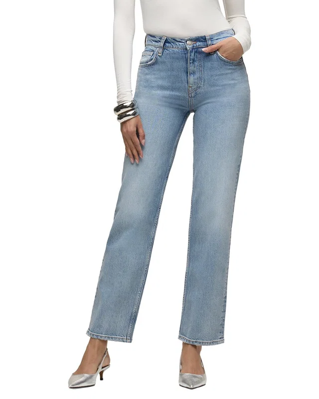HUDSON Jeans Remi High-Rise Straight Jean, image 1 of 1 from Rue La La