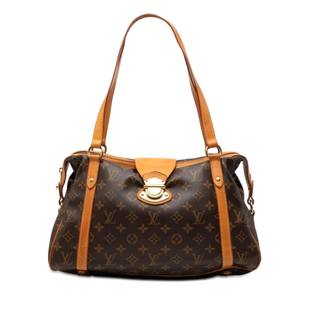 Brown Louis Vuitton Monogram Stresa PM Shoulder Bag in Brown Coated canvas from Designer Revival, photo 1 of 1