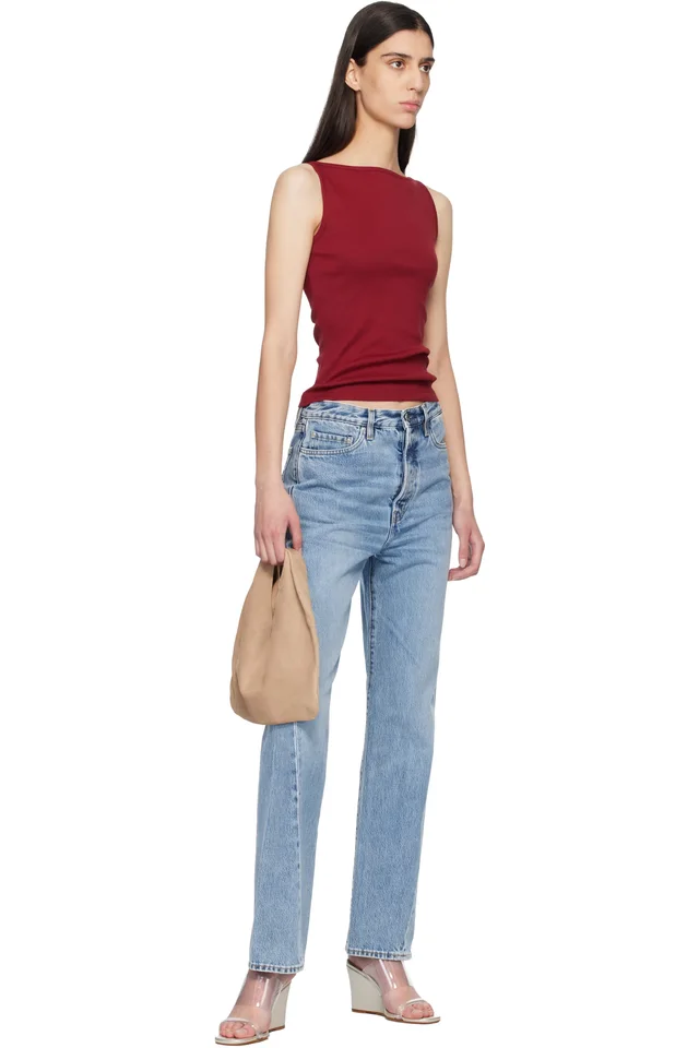 FLORE FLORE Red Timmi Tank Top, photo 4 of 4 from SSENSE