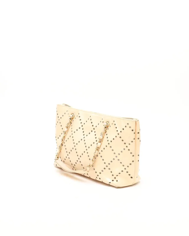 Chanel Patent Perforated CC Tote Bag in Patent leather from A Retro Tale, photo 3 of 12