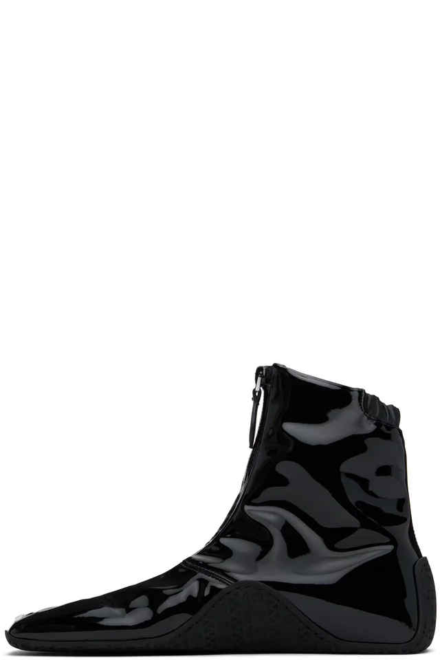 ALAÏA Black 'La Sneaker' Sneakers, photo 3 of 4 from SSENSE