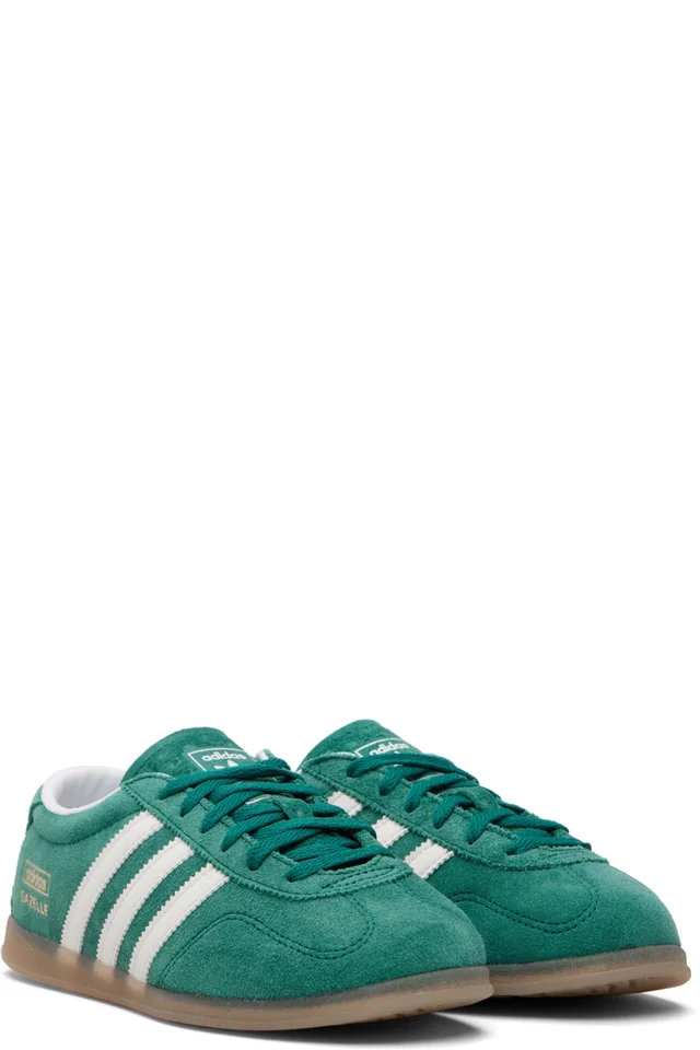 adidas Originals Green Gazelle Lo Pro Sneakers, photo 4 of 5 from SSENSE