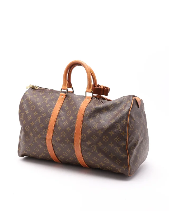 Louis Vuitton Monogram Keepall 45 Weekend Bag in Coated canvas from A Retro Tale, photo 3 of 12