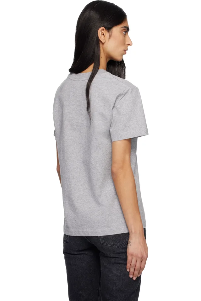 A.P.C. Gray Standard Grand 'VPC' T-shirt, photo 3 of 4 from SSENSE