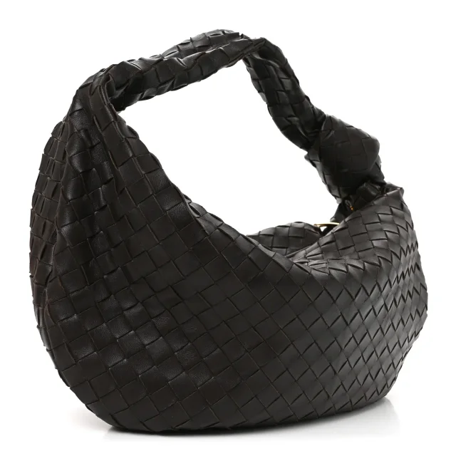 Bottega Veneta Nappa Intrecciato Small Jodie Fondant in Nappa leather from FASHIONPHILE, photo 3 of 11