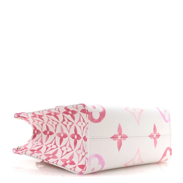 Louis Vuitton Monogram Giant By The Pool 2.0 Onthego PM Pink in Pink Canvas from FASHIONPHILE, photo 4 of 10