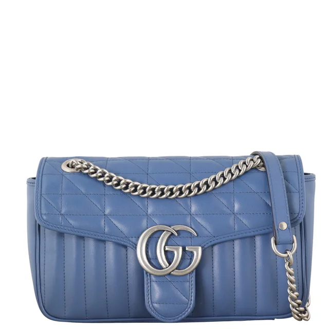 Gucci GG Marmont Aria Medium Shoulder Bag in Calfskin from Luxe.It.Fwd