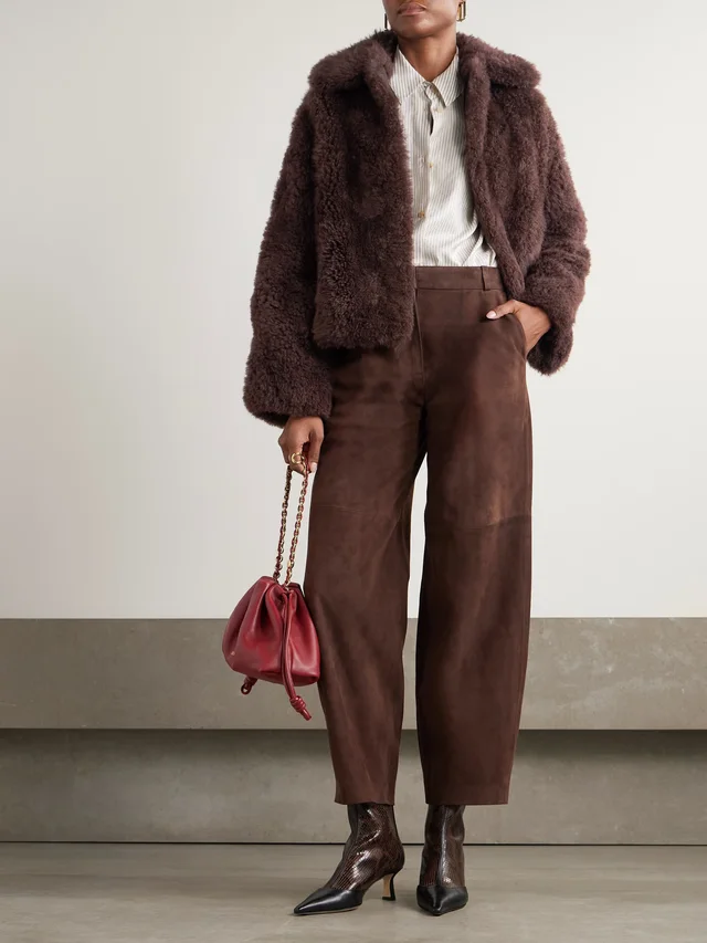 YVES SALOMON Shearling jacket, photo 2 of 2 from NET-A-PORTER (Canada)