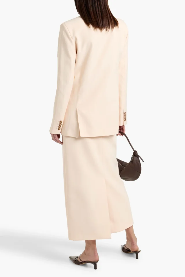 Loulou de Saison LOULOU STUDIO Lahari Twill Blazer, photo 3 of 4 from THE OUTNET