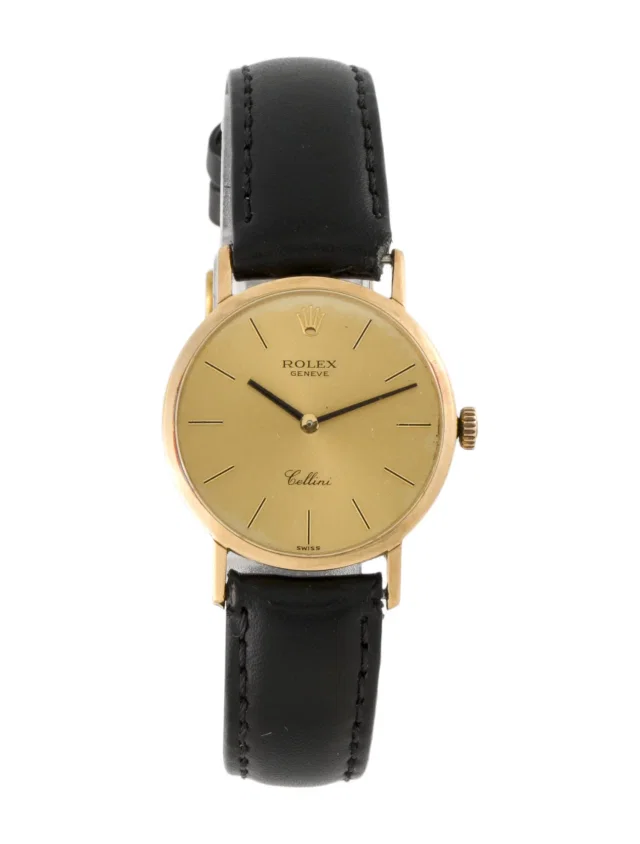 Rolex Cellini Watch in multicolor Leather from The RealReal