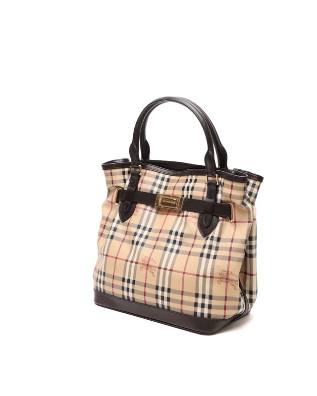 Burberry Haymarket Check Belted Bag in Coated canvas from A Retro Tale, photo 2 of 2
