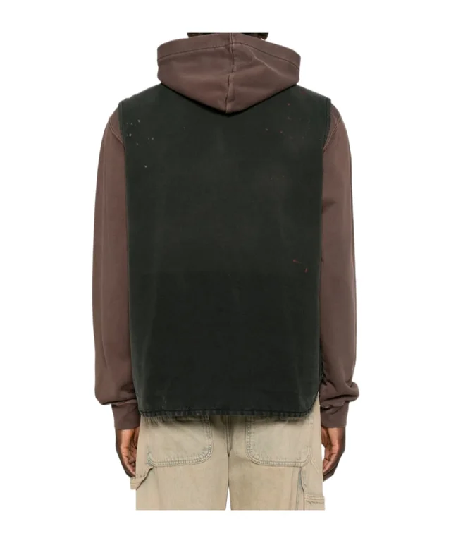 Maison Margiela paint-splatter gilet, photo 3 of 3 from SENSER