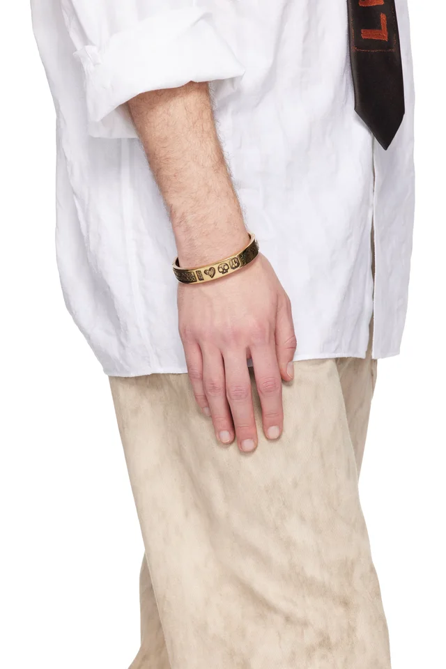 Vivienne Westwood Man. Lancelot Bangle Bracelet, photo 3 of 3 from SSENSE