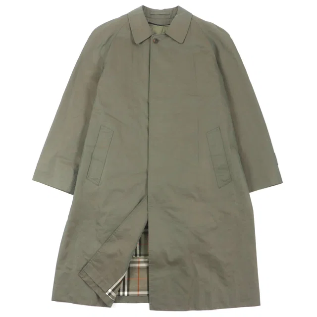 Burberry Vintage Cotton Coat Plaid Lining from LuxUness