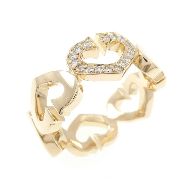 Cartier C Heart Au750 Ring Size 10 from LuxUness