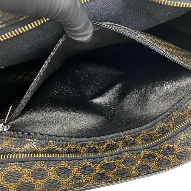 Celine Macadam Leather Tote Bag in Brown Leather from LuxUness, photo 10 of 10