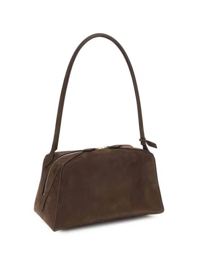 Alaïa Shoulder Bag — Brown Calf Leather in Brown Calfskin from HEWI