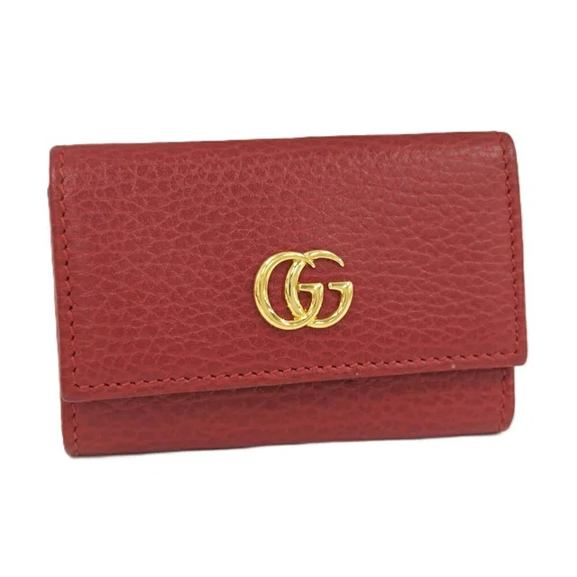 Gucci 6 Key Case Red Key Holder in Red Leather from The Reluxe