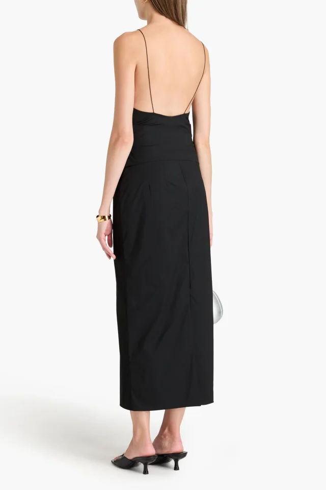 Philosophy di Lorenzo Serafini Crepe Midi Skirt, photo 3 of 4 from THE OUTNET