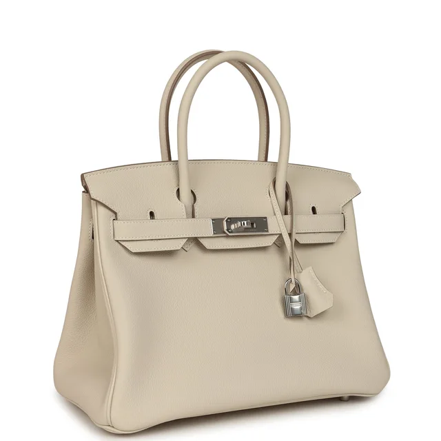 Hermès Birkin 30 Craie Togo Palladium Hardware in White Togo leather from Madison Avenue Couture, photo 2 of 2