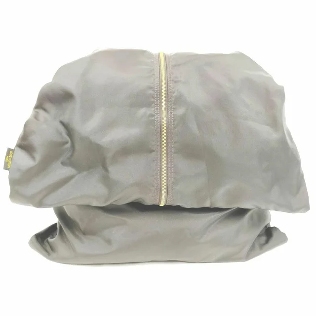 Louis Vuitton Dark Brown Nylon Garment Cover Bag Carrier in Brown Nylon from Bagriculture