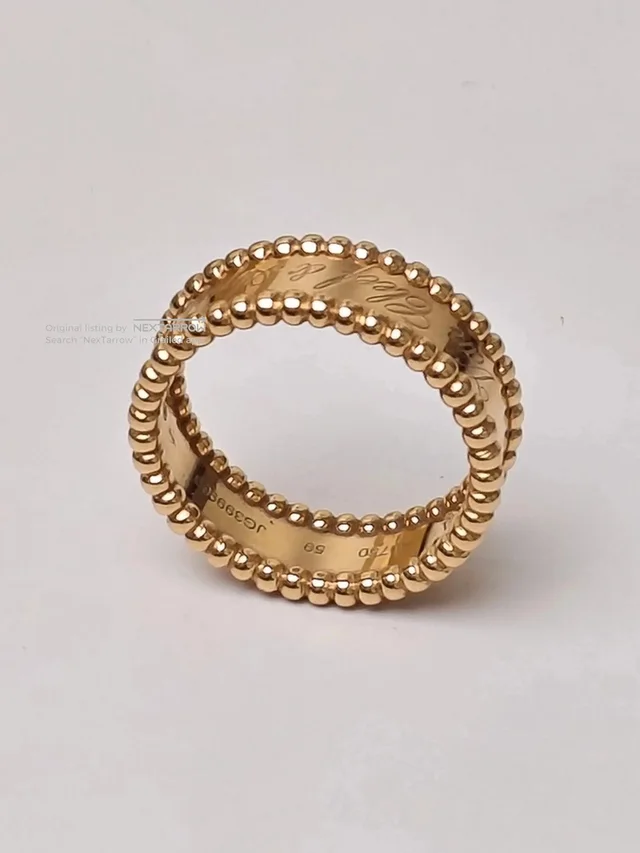 Van Cleef & Arpels 18k Rg Signed Kaleidoscope Ring 59 from Grailed