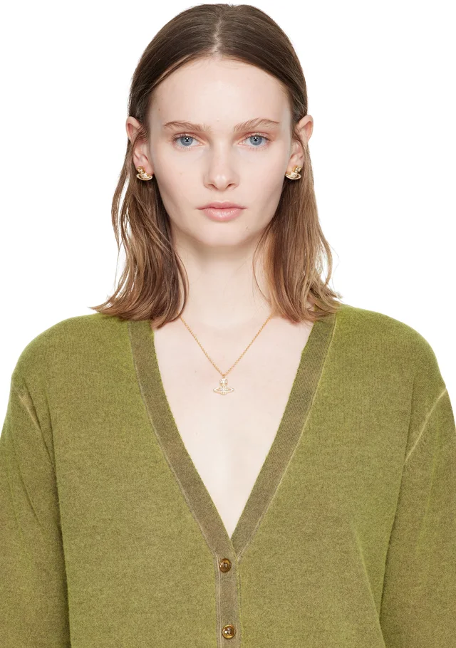 Vivienne Westwood Carmela Bas Relief Earrings, photo 3 of 3 from SSENSE