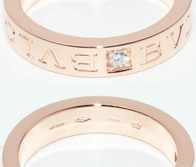 Bvlgari B.zero1 Au750 Diamond Ring Size 12.5 from LuxUness, photo 4 of 5