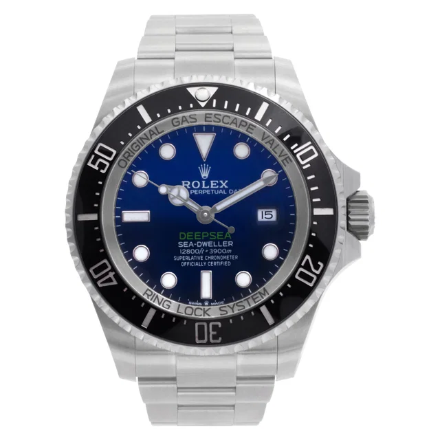 Unused Rolex Deepsea Deep Blue 43mm 126660 in Blue Stainless Steel from Gray And Sons