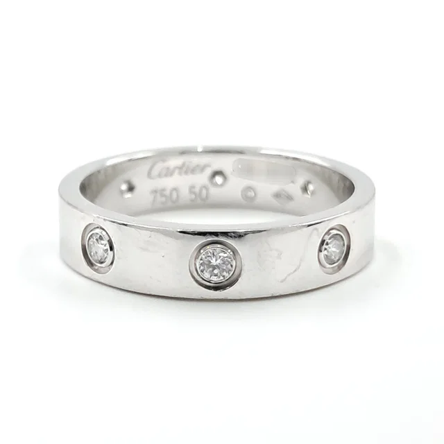 Cartier 까르띠에 8P 다이아 러브 반지 (스몰) from GUGUS