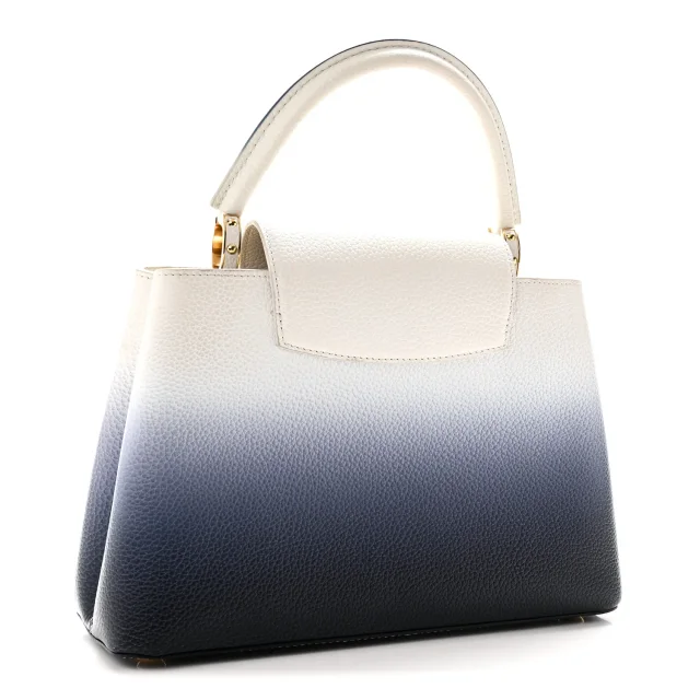 Louis Vuitton Taurillon Capucines PM Blue Marine in Navy Calfskin from FASHIONPHILE, photo 3 of 9