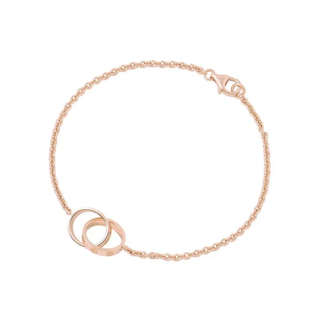 Cartier Baby Love Bracelet 18K Pink Gold in Pink from GALLERY RARE
