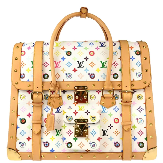 Louis Vuitton 2003 Eye Love Monogram Sac Gigantic M92057 in Canvas from AMORE Vintage Tokyo